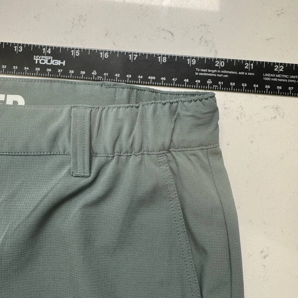 NWT‎ Eddie Bauer Green Flat Front Flex Waist Tech Short Men's Size XL